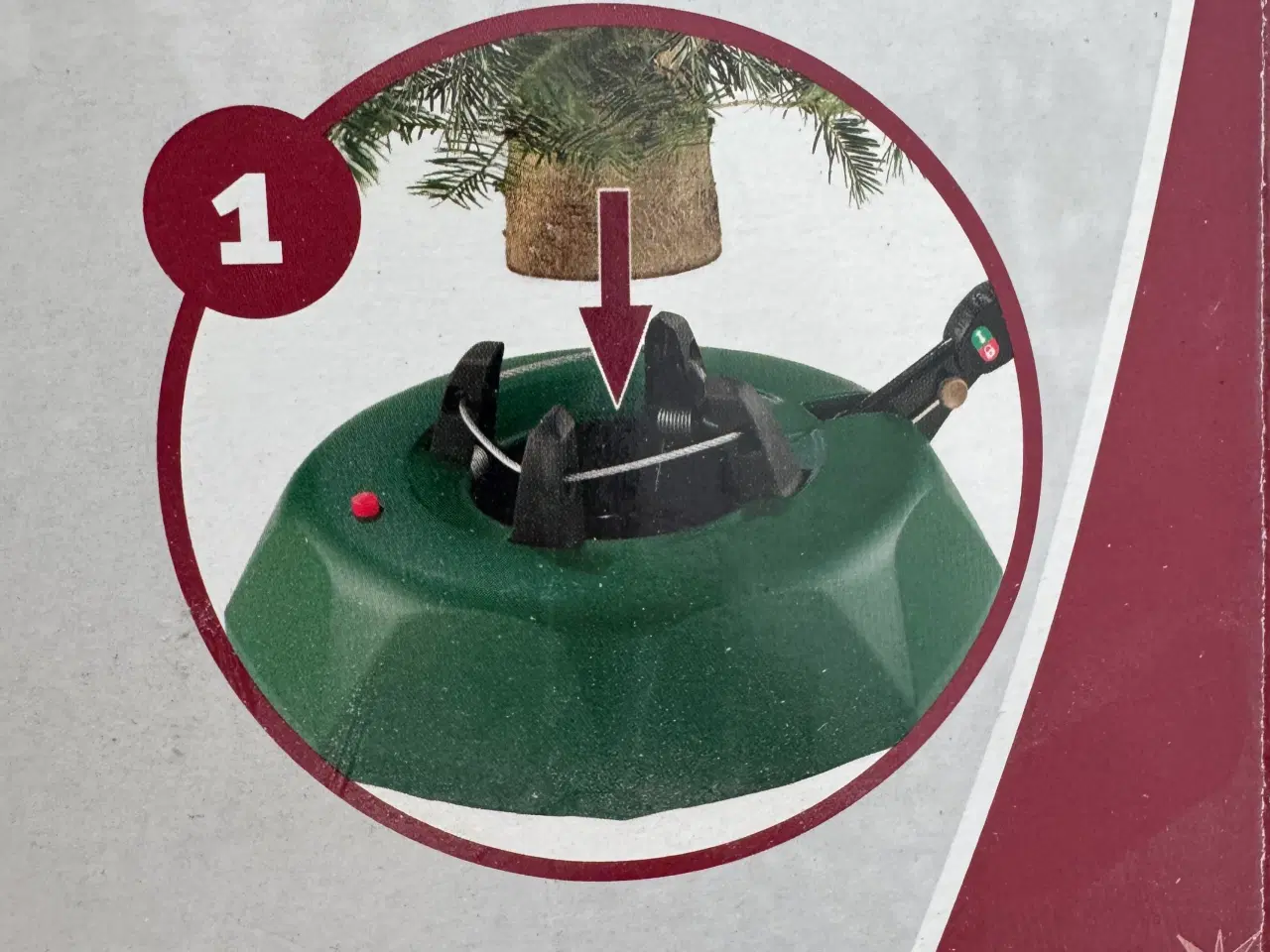 Billede 3 - Selvjusterende juletræsfod