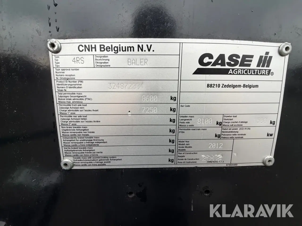 Billede 5 - Ballepresser Case LB 333