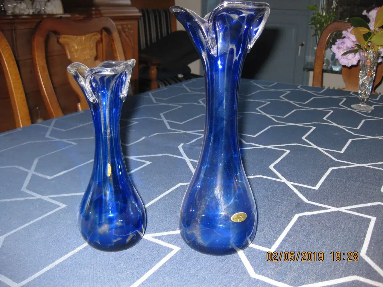 Billede 1 - Blå vaser