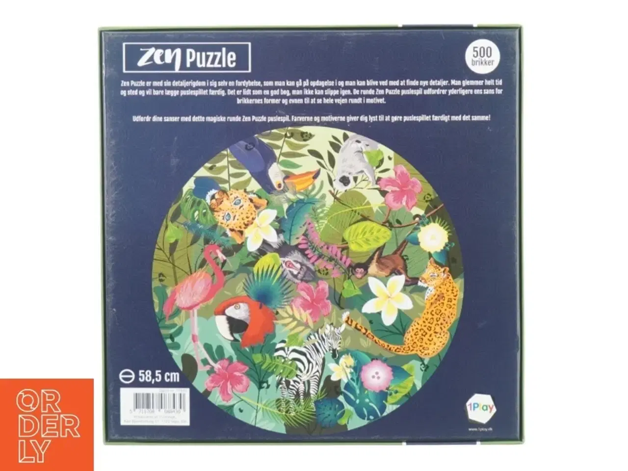 Billede 2 - Zen puzzle, 500 puslespil fra Zen Puzzle (str. 27 cm)