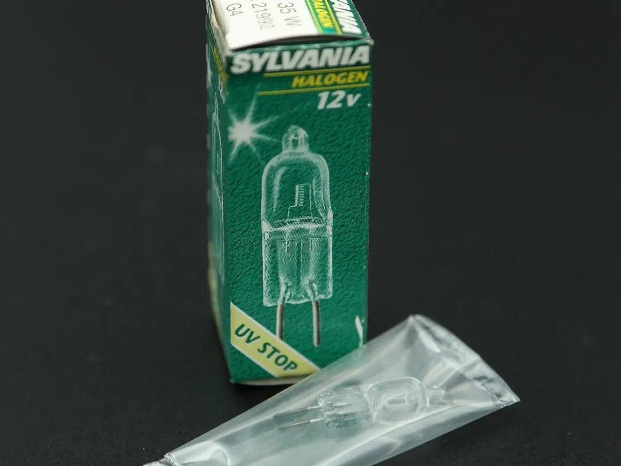 Billede 1 - 3 stk. Sylvania Stift Halogen 12v 35w G4