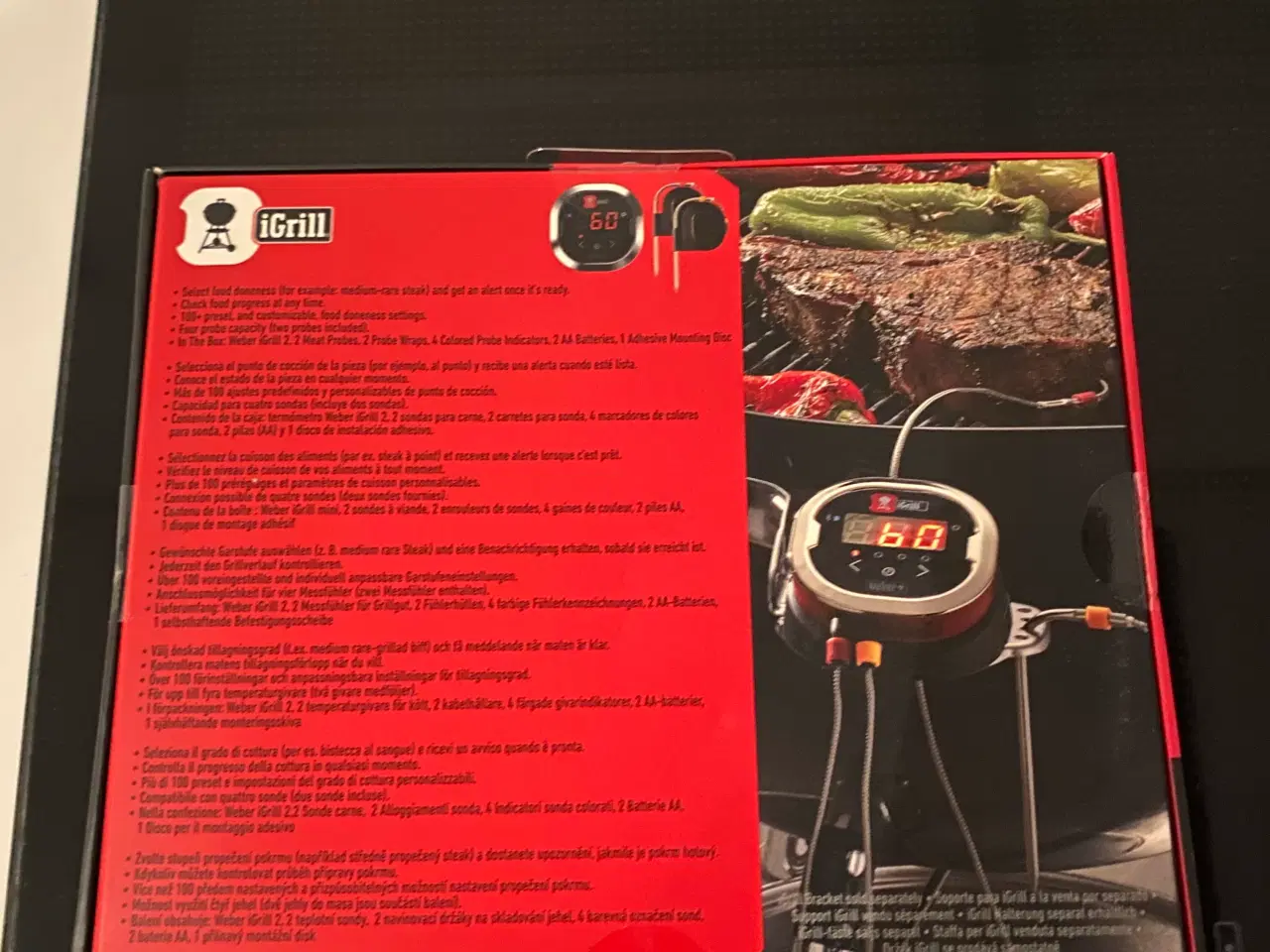 Billede 2 - WEBER IGRILL2 termometer - i uåbnet emballage