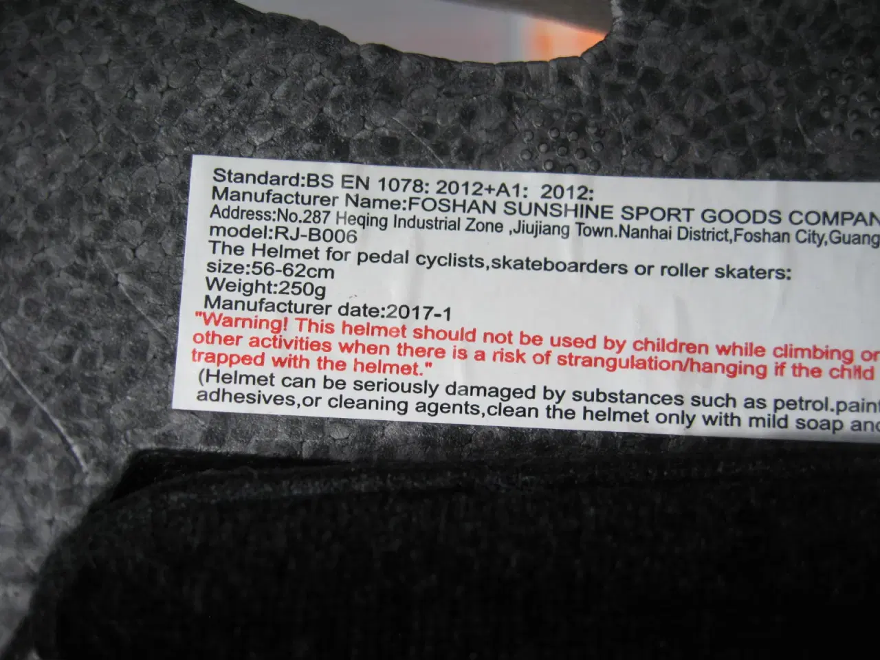 Billede 5 - Cykelhjelm str 56-62cm