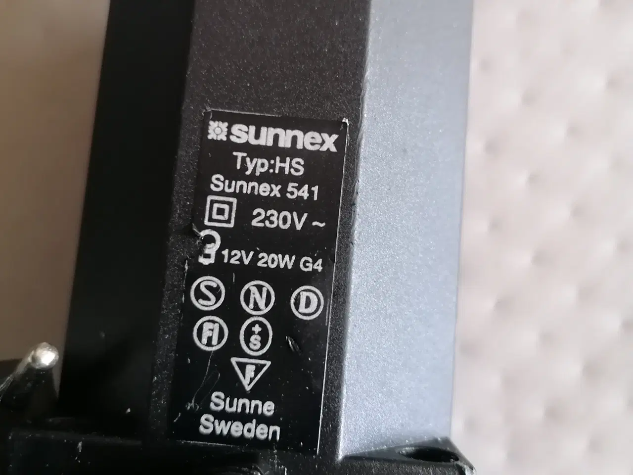 Billede 4 - Maskin lampe 12v /220v