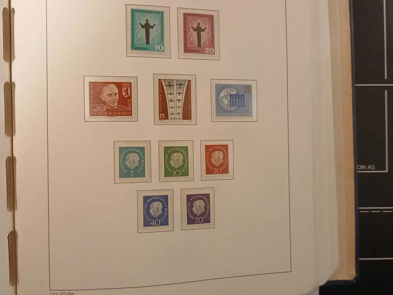 Billede 4 - Berlin (55) Postfrisk ** samling fra 1957 til 1978