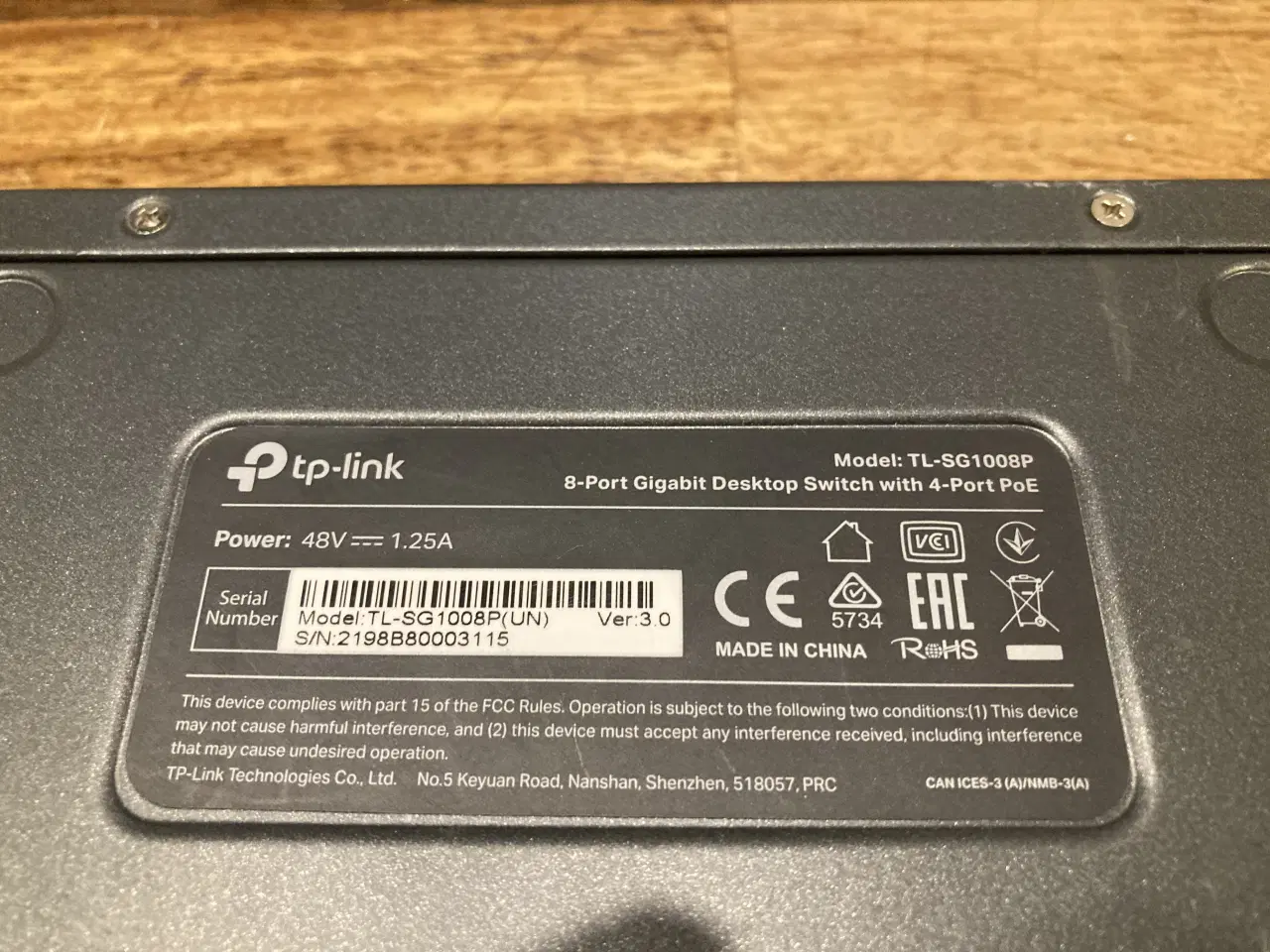 Billede 4 - TP-Link TL-SG1008P switch 8-port POE