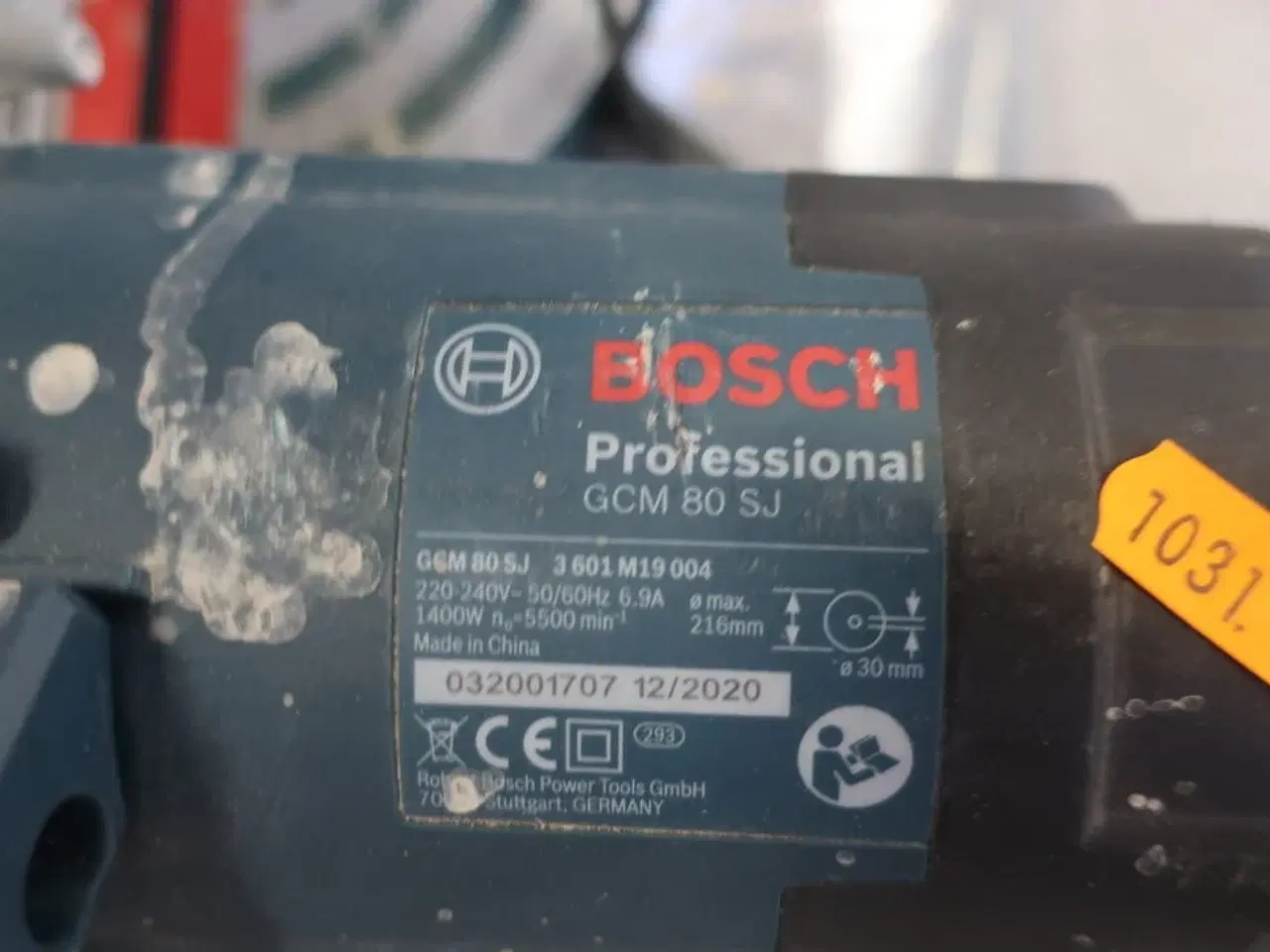 Billede 5 - Kap-/geringssav BOSCH GCM 80 SJ