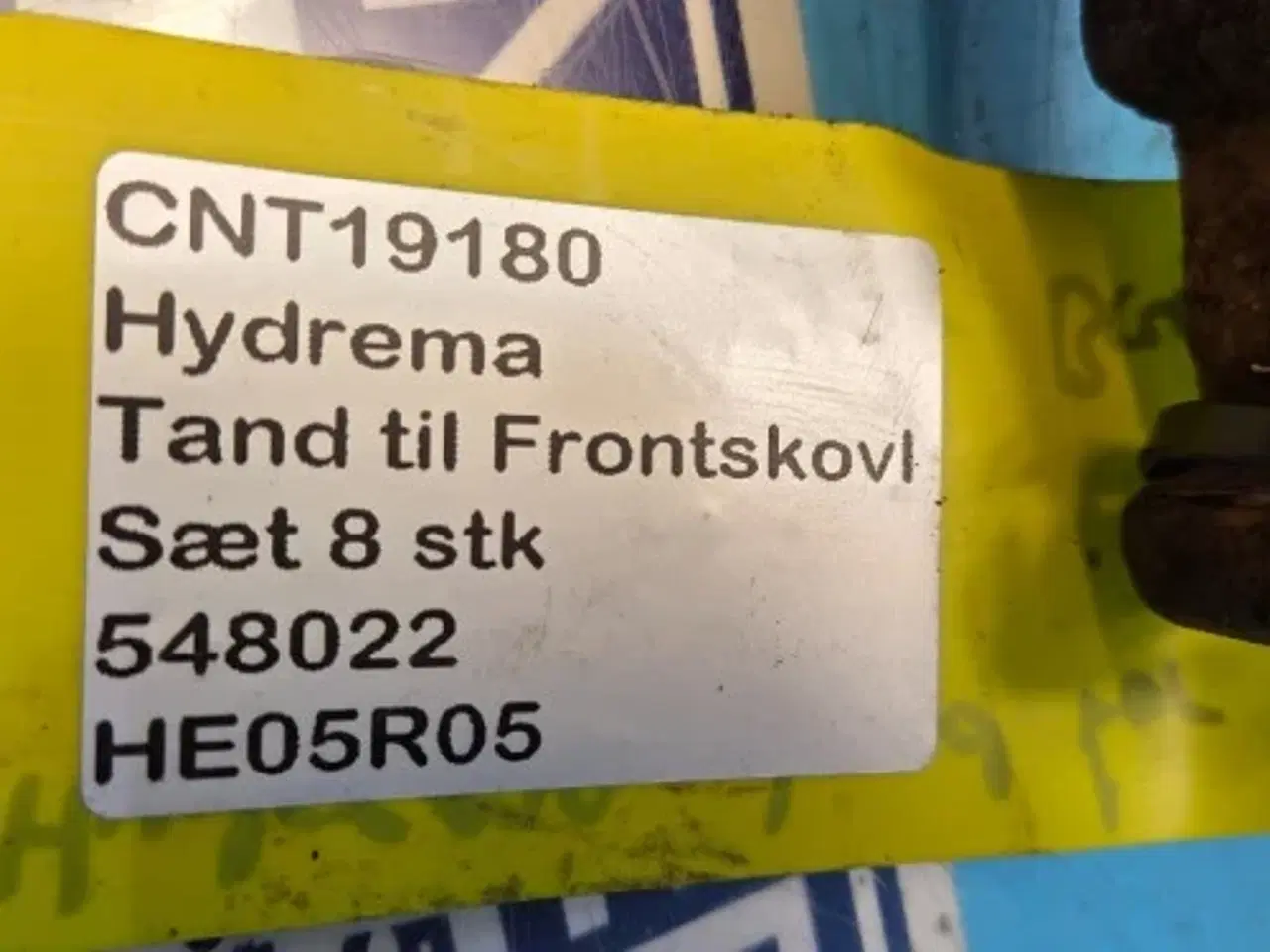 Billede 16 - Hydrema 805 Tænder Sæt 8 Stk 548022