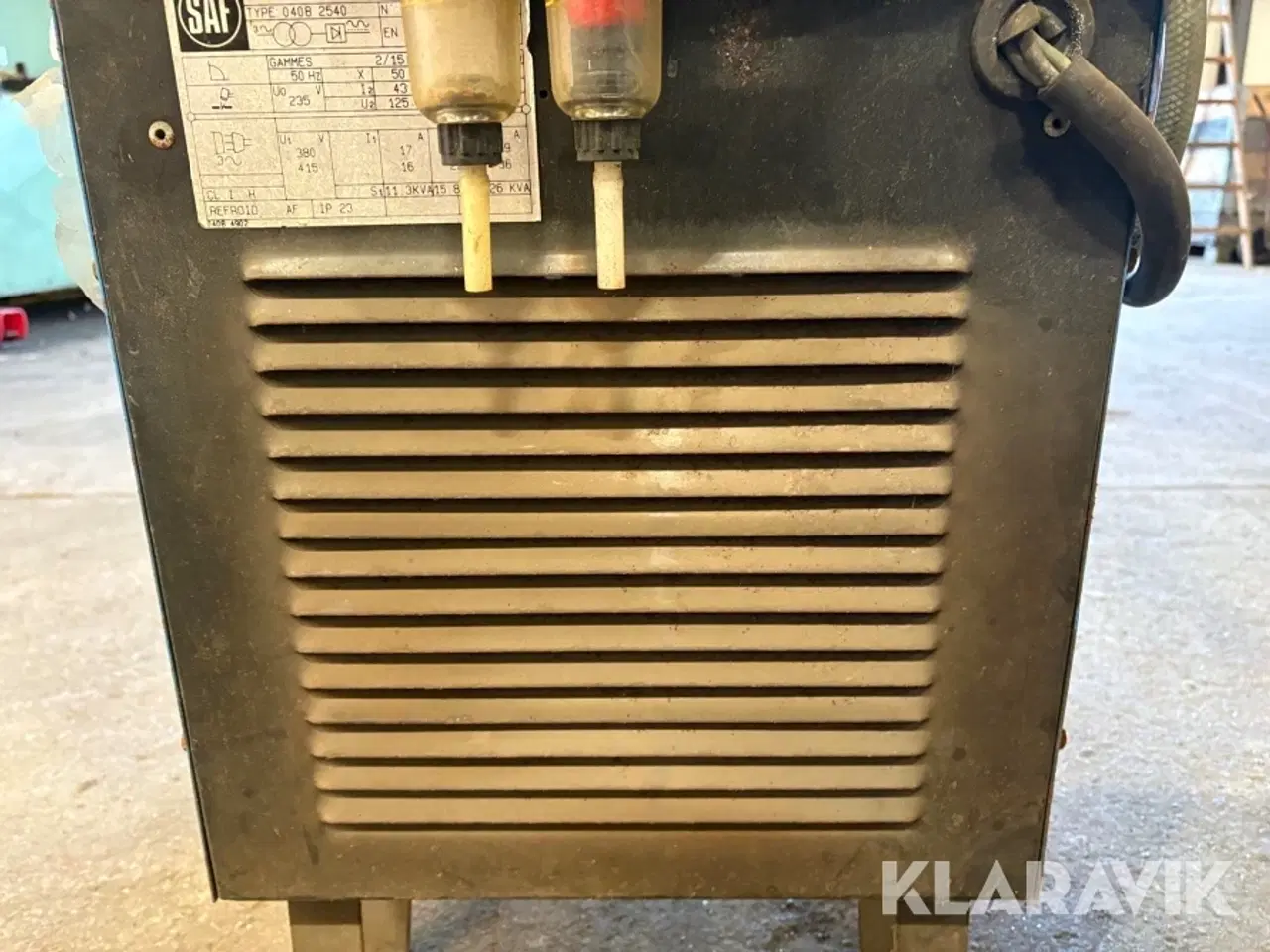 Billede 8 - Svejsemaskine SAF Nertazip 540