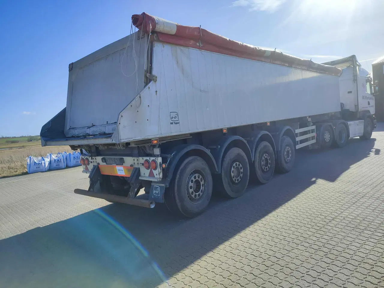 Billede 2 - Nysynet 4 akslet hk tipper trailer