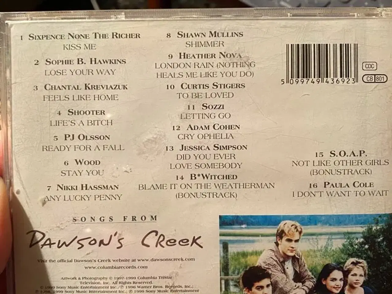 Billede 2 - Dawson?s Creek The soundtrack