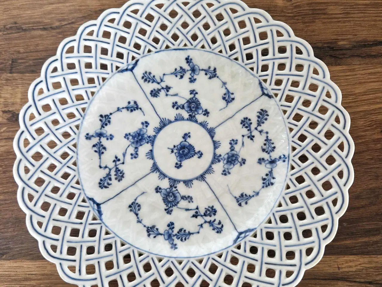 Billede 1 - Antik Royal Copenhagen dobbelt helblonde tallerken