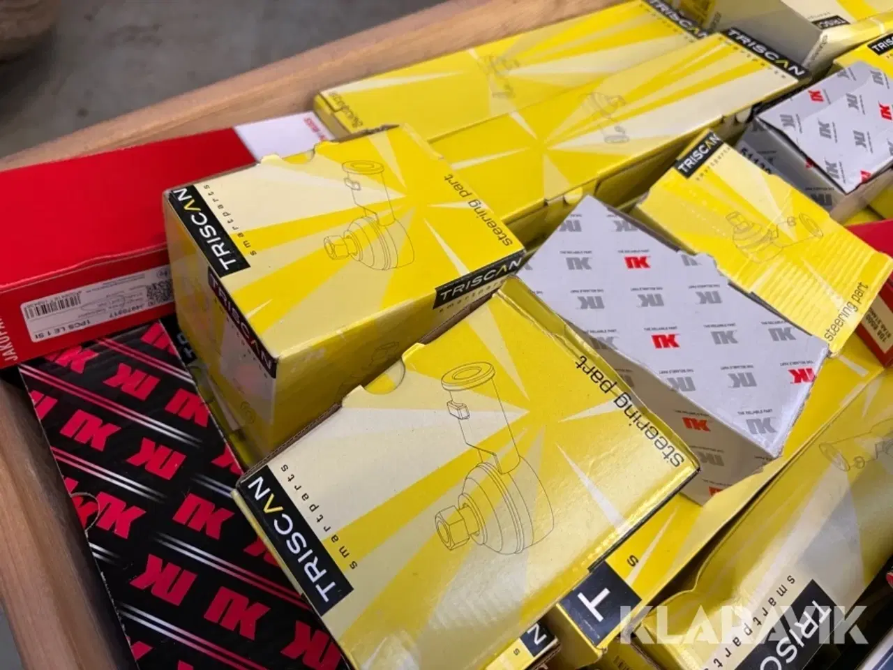 Billede 7 - Assoteret lot med fjedrebenslejre Triscan