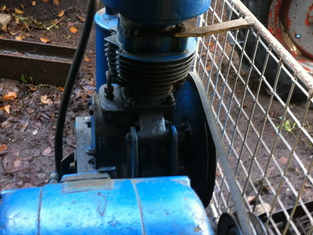 Billede 3 - Kompressor med 380 Volt elmotor