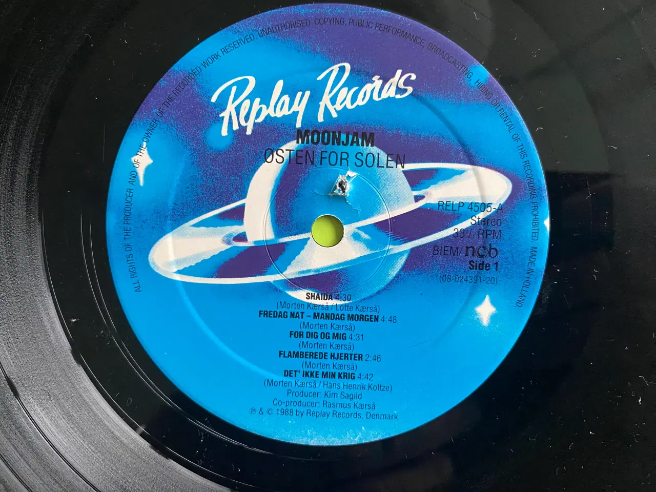 Billede 3 - LP. Moonjam ‎– Østen For Solen
