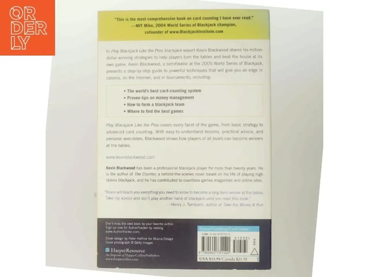 Billede 3 - Play Blackjack Like the Pros af Kevin Blackwood (Bog)