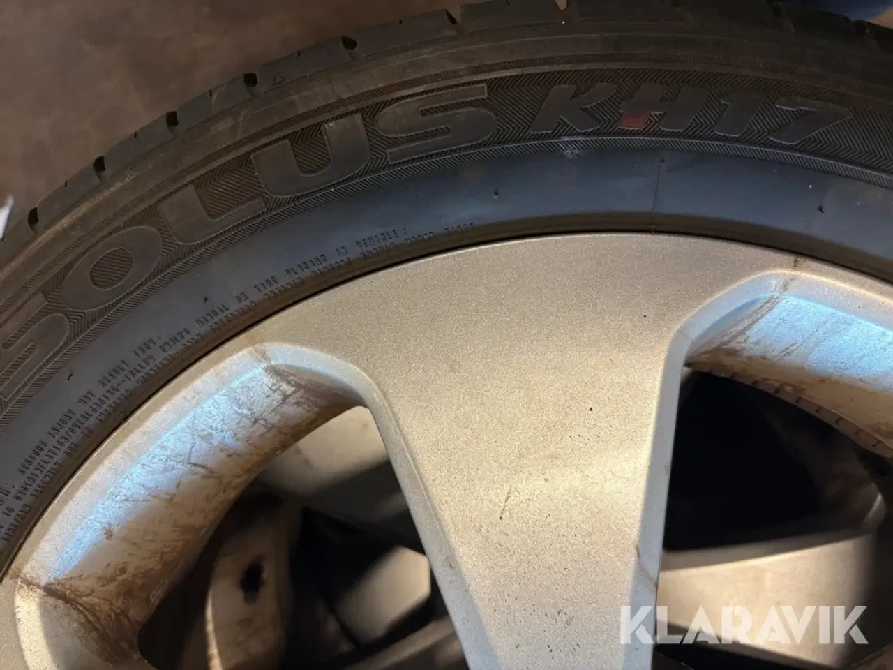 Billede 3 - Fælge med dæk Kumho Solus kh17