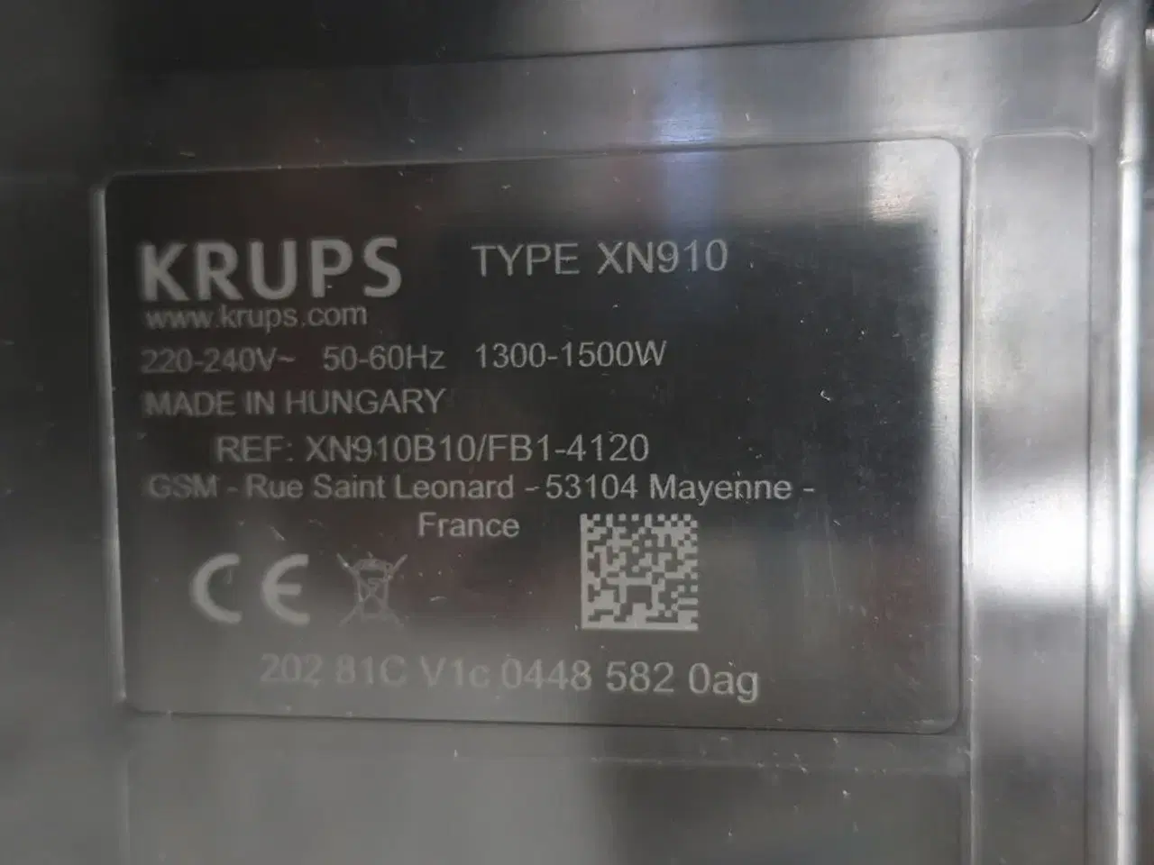 Billede 2 - Kaffemaskine (kapsel(Nespresso) KRUPS XN910