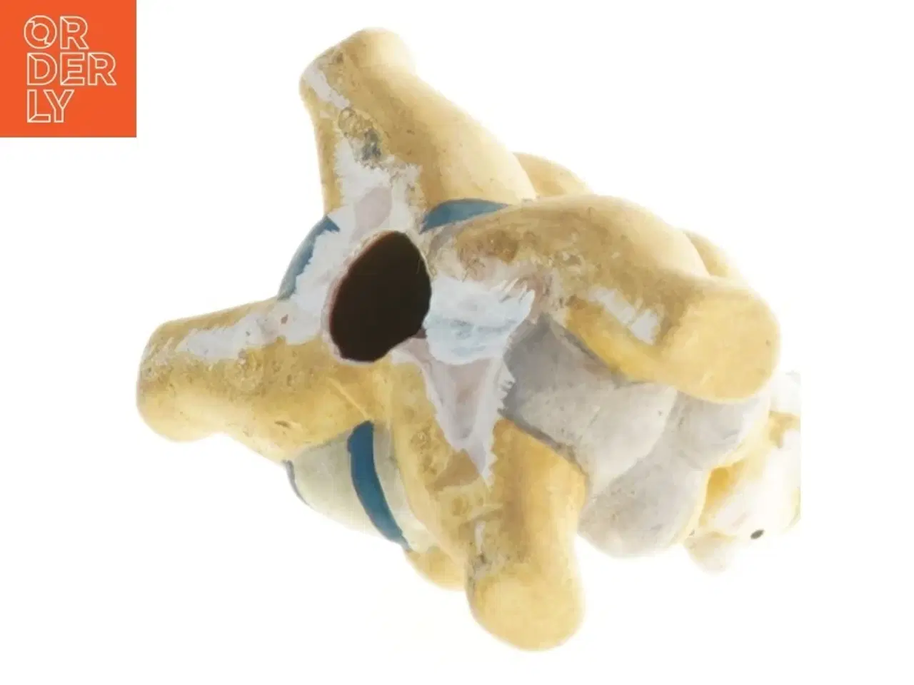 Billede 2 - Keramik figur af badende mennesker (str. 10 x 6 x 7 cm)