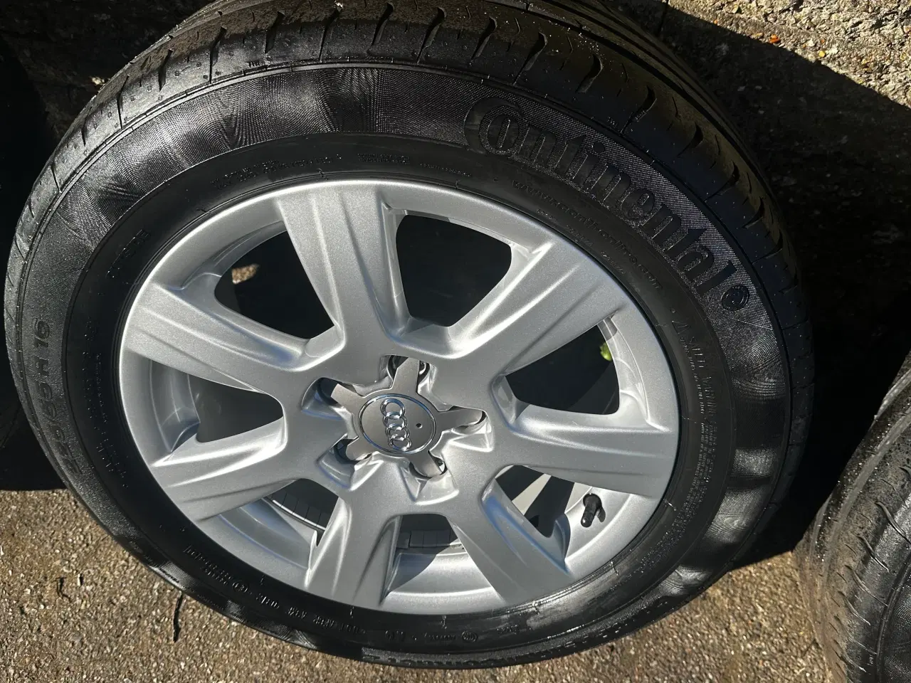 Billede 8 - Audi Alufælge (originale) med dæk