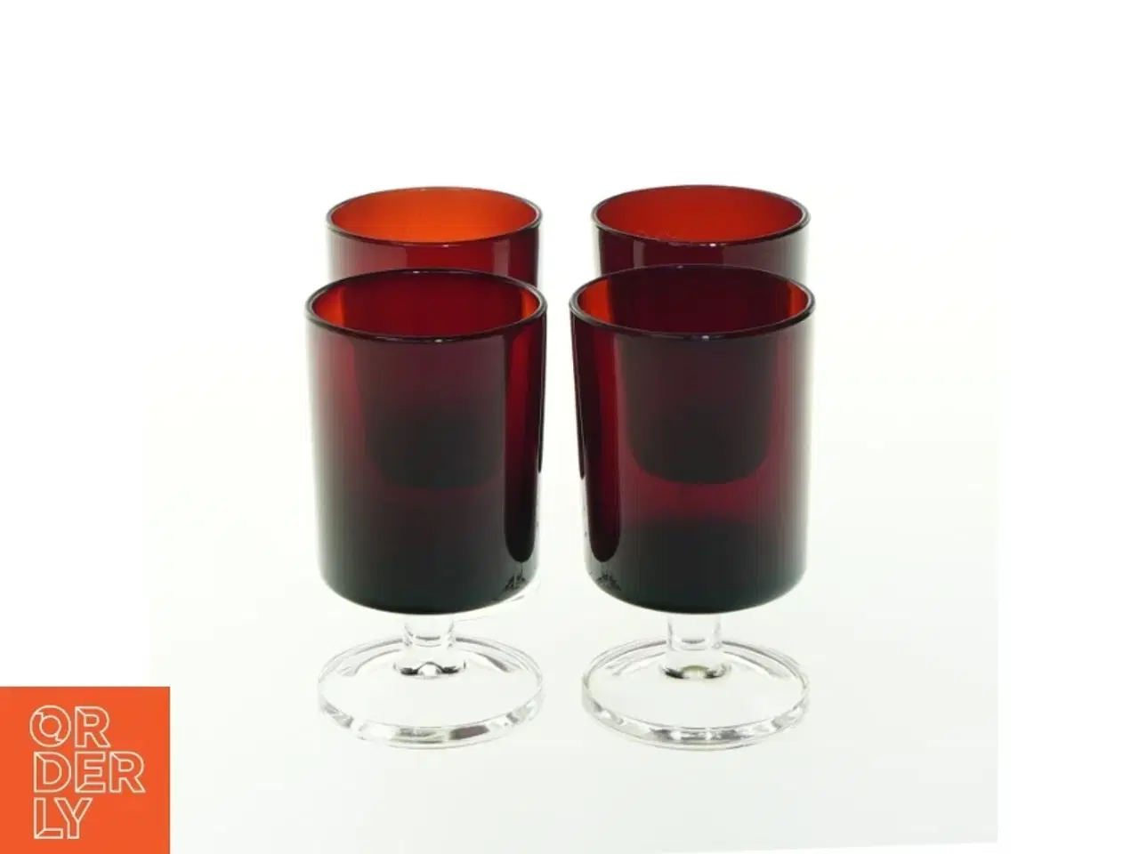 Billede 5 - Rødvinsglas (str. H. 9 cm ø. 5,5 cm)