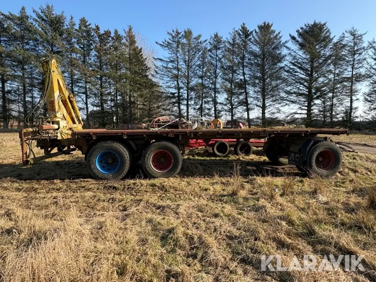 Billede 5 - Blokvogn Wabco med kran