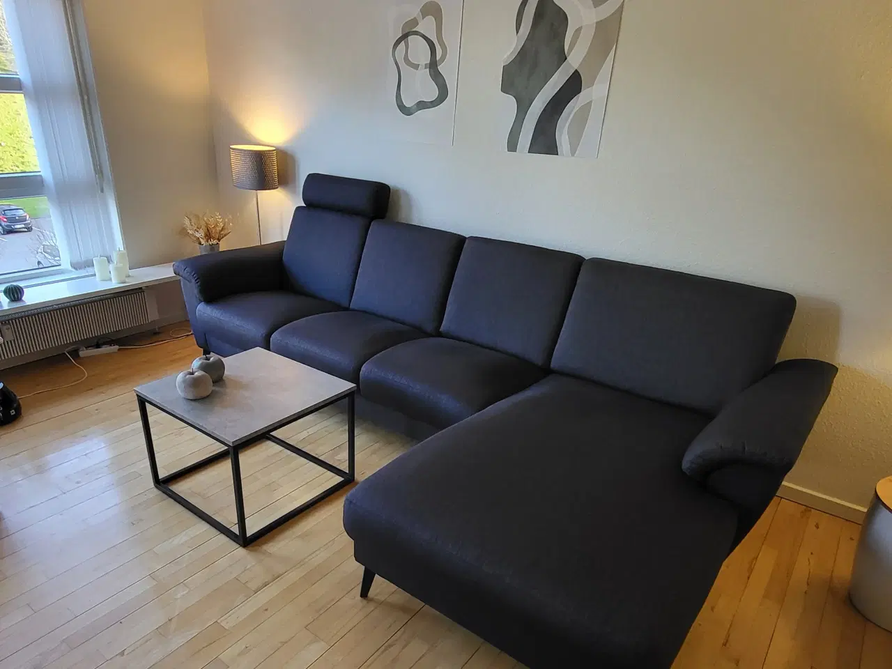 Billede 2 - Flot sofa med chaiselong 