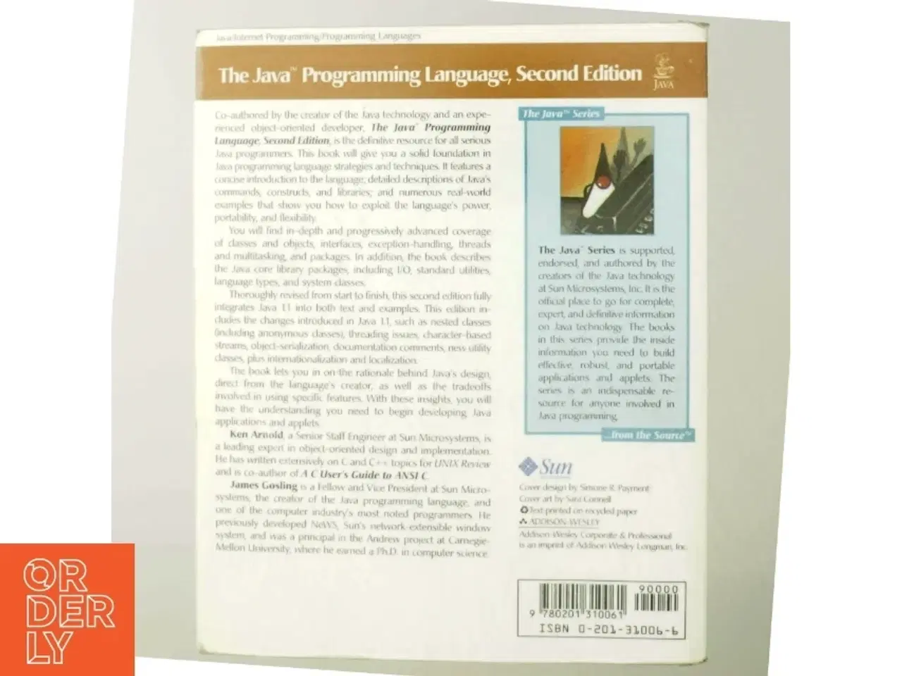 Billede 3 - The Java programming language af Ken Arnold (Bog)