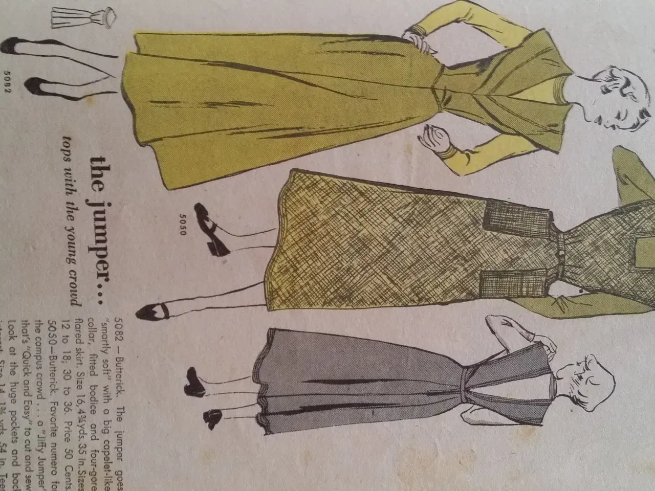 Billede 5 - Butterick Fashion news. 1949