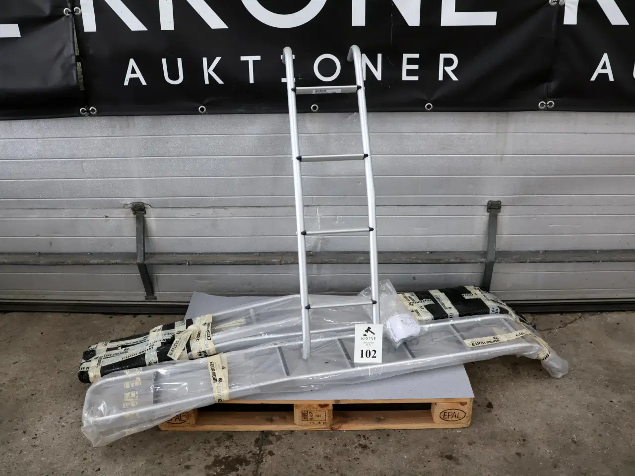 Billede 2 - 3 Stk Alu-stiger til autocamper eller vogn. 