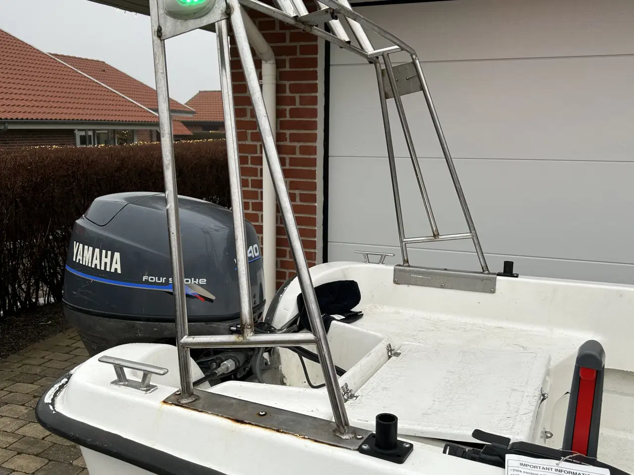 Billede 9 - RYDS 465 R m. Yamaha F40 hk 4T + trailer 2022