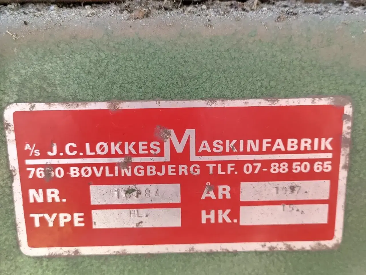 Billede 3 - Kornblæser med 15 hk motor 