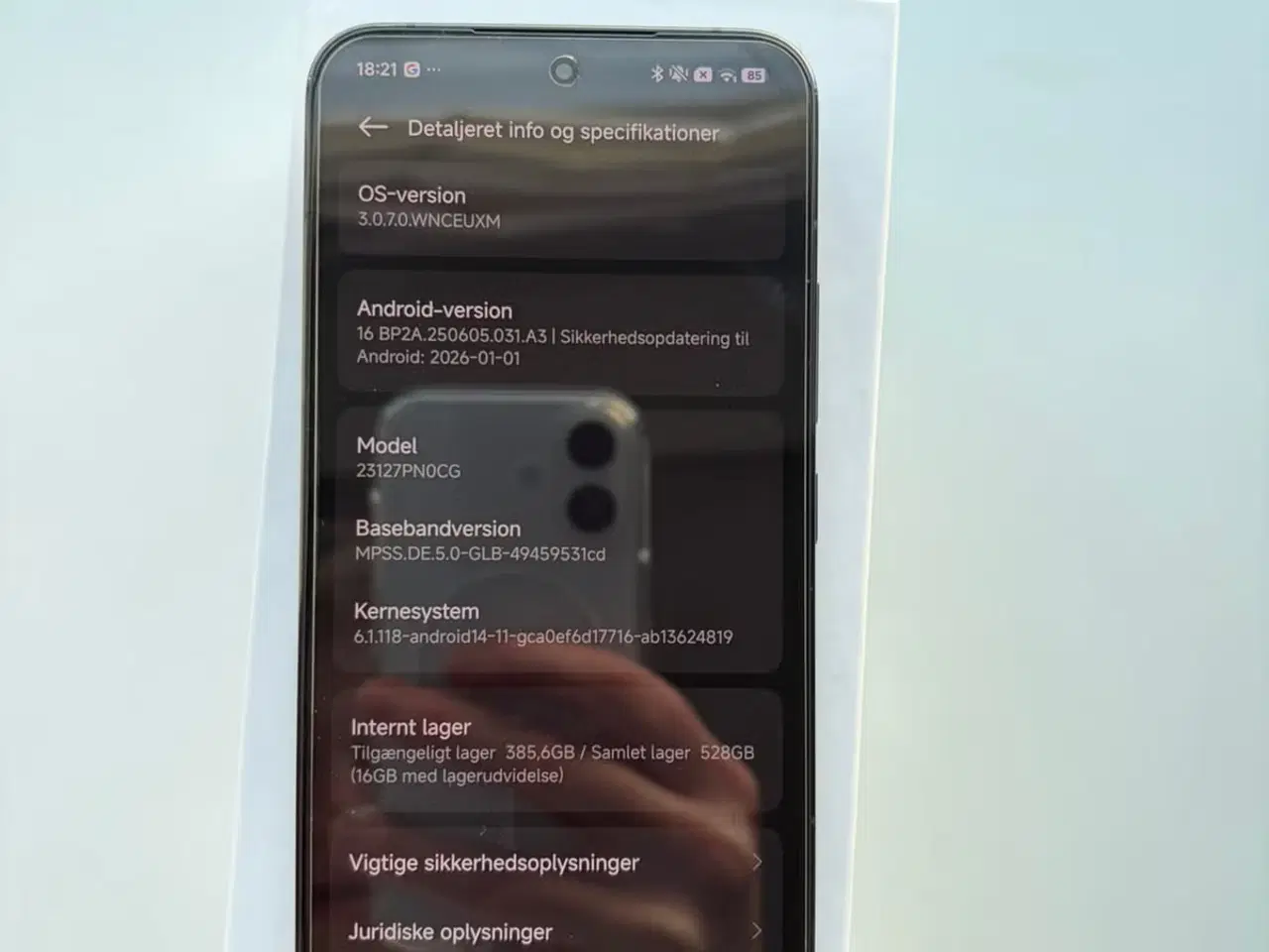 Billede 10 - Meget velholdt Xiaomi 14 sægles!