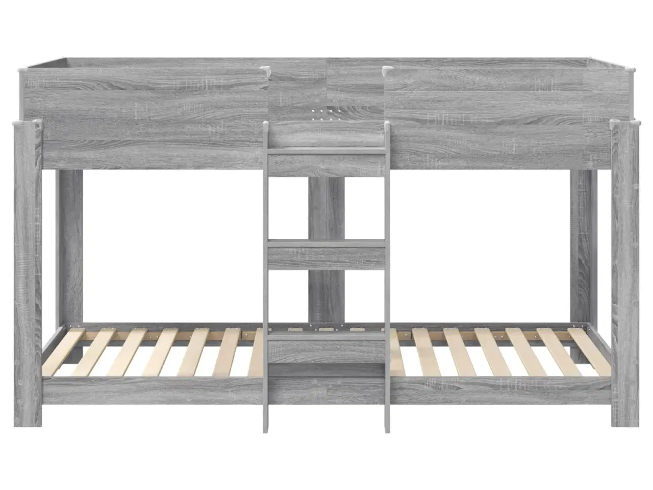 Billede 5 - Køjeseng til Børn Grå Sonoma 90 x 200 cm Konstrueret træ