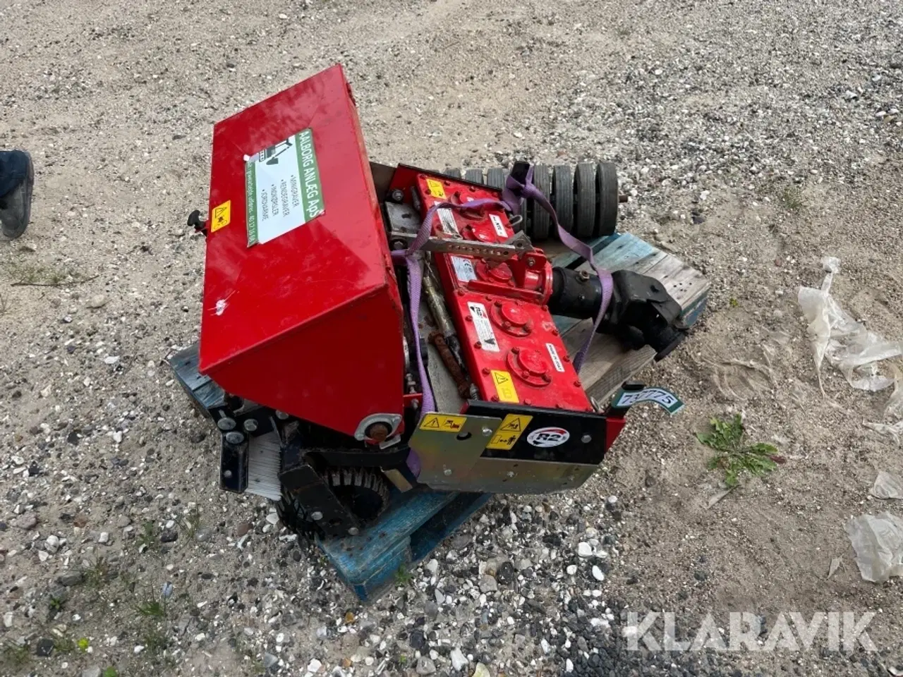 Billede 2 - Rotorharve med såmaskine til græsplæne Ferrari MTL 75