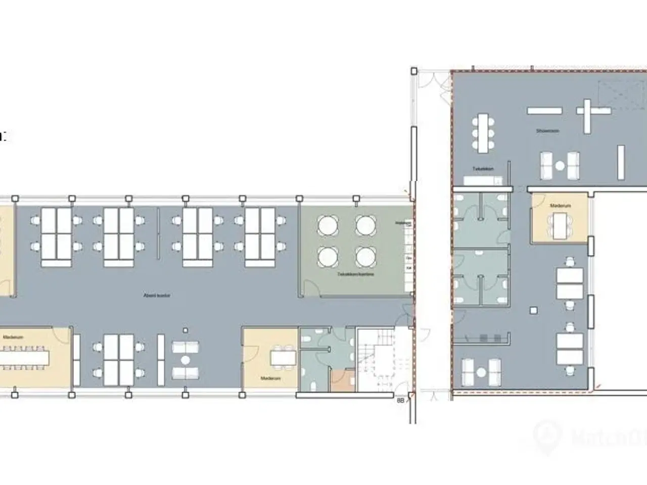 Billede 11 - Lyse lokaler med flere anvendelsesmuligheder
