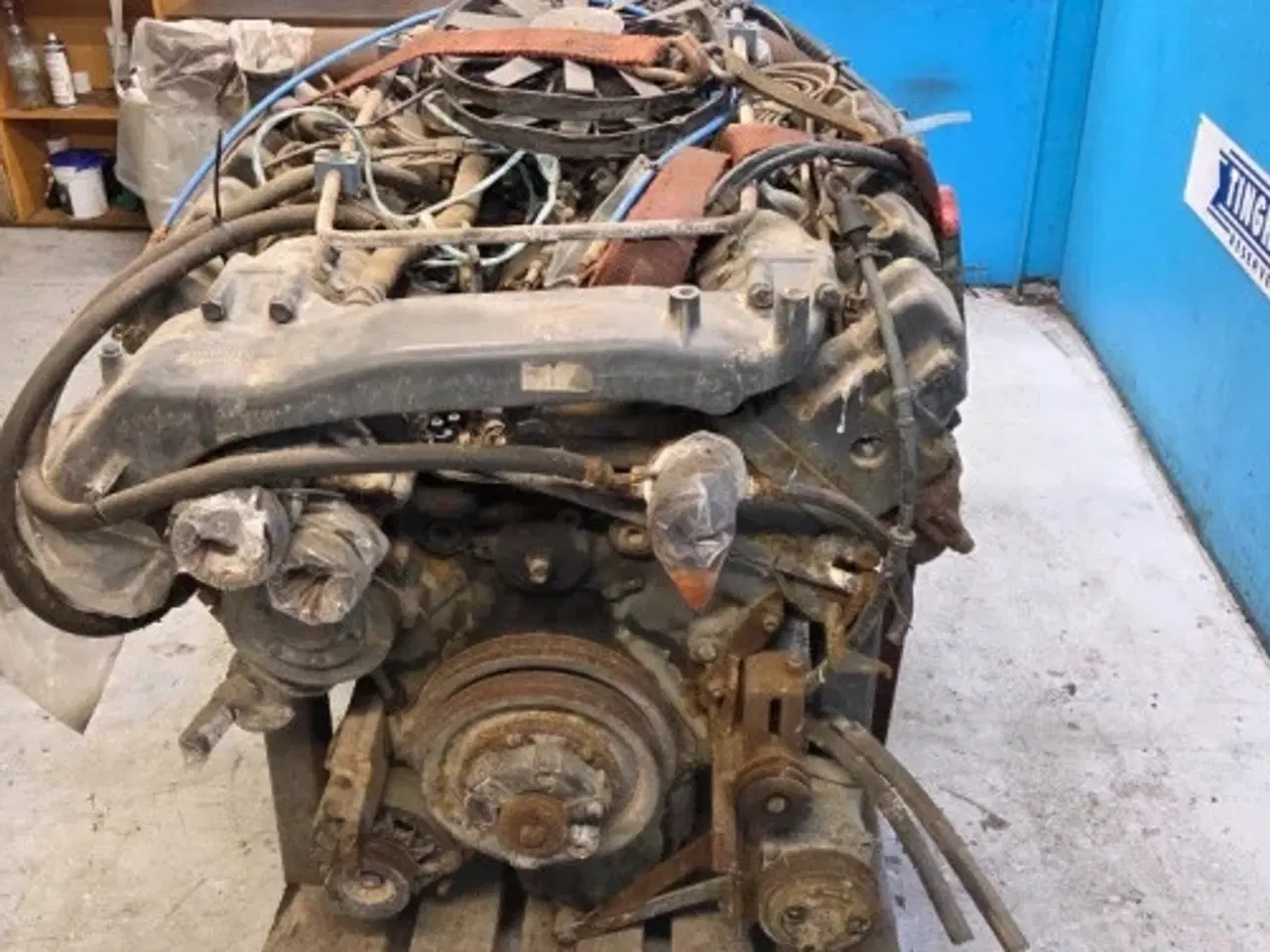 Billede 10 - Mercedes OM442 Motor 442.900-000-853322