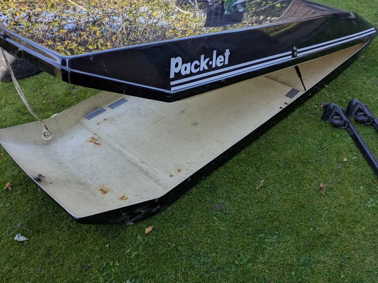 Billede 1 - Pack let skiboks + Thule tagbøjler