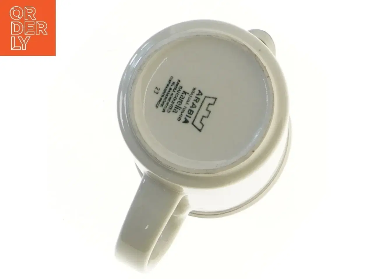 Billede 2 - Keramisk mælkekande fra Arabia Finland (str. 16,5 cm)