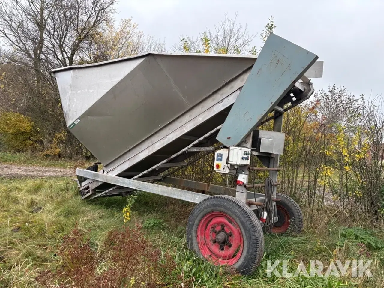 Billede 2 - Transportør til grøntsager Haarby Smedie Hopper