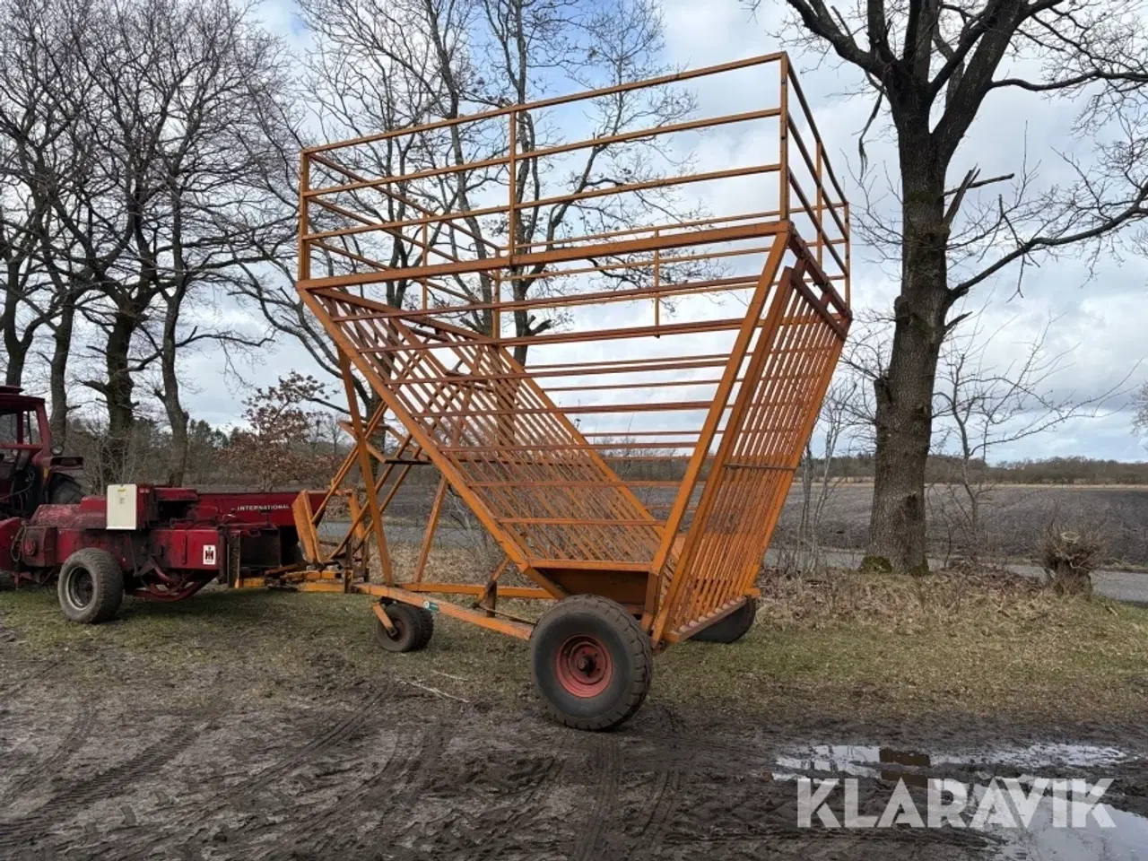 Billede 1 - Ballepresser og ballevogn Ih International 440 T 1 ejer