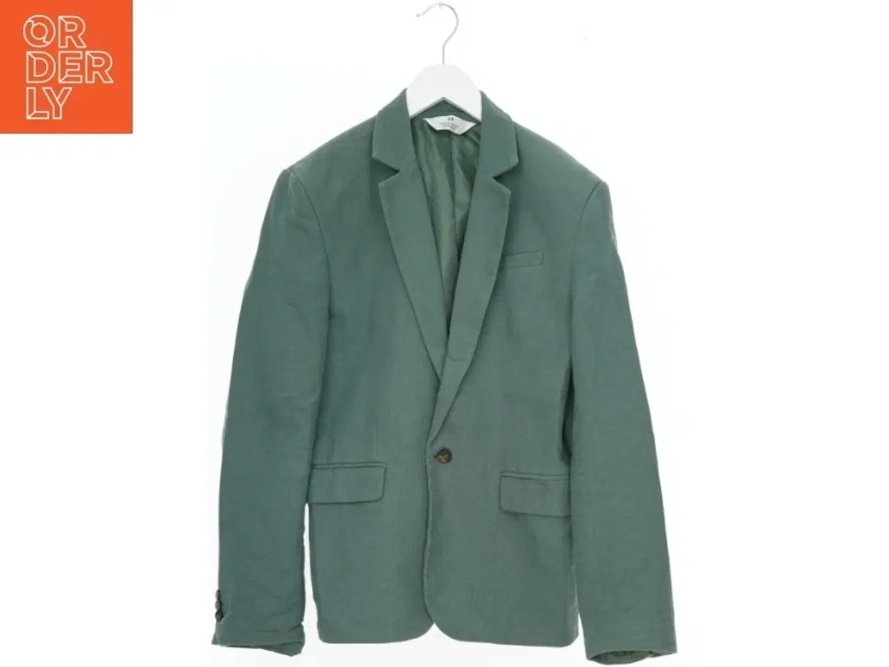 Billede 1 - Grøn blazer jakke fra H&M (str. 164)