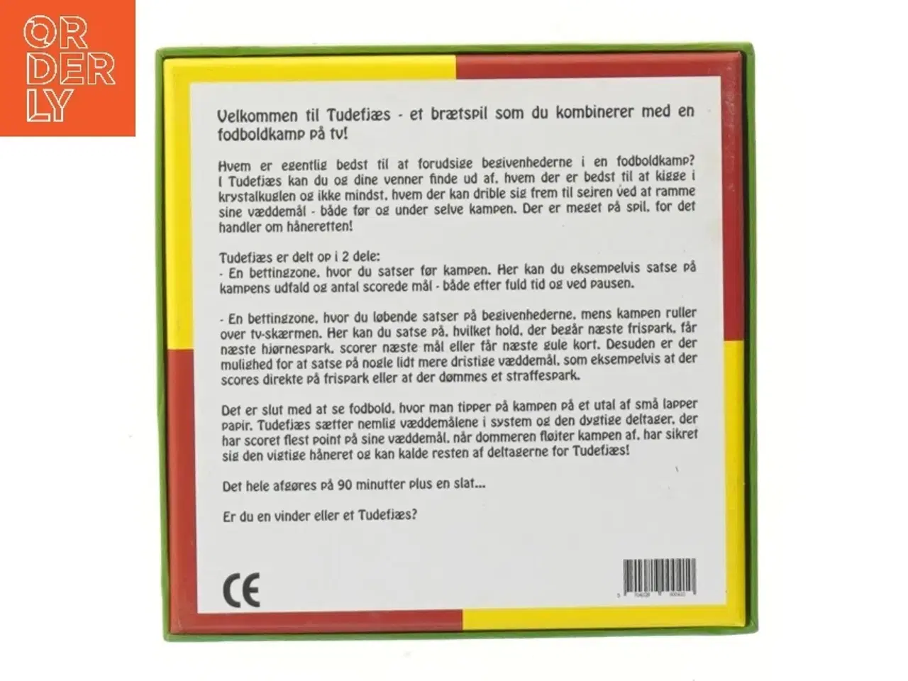 Billede 3 - Tudefjæs spil (str. 17x17 cm)