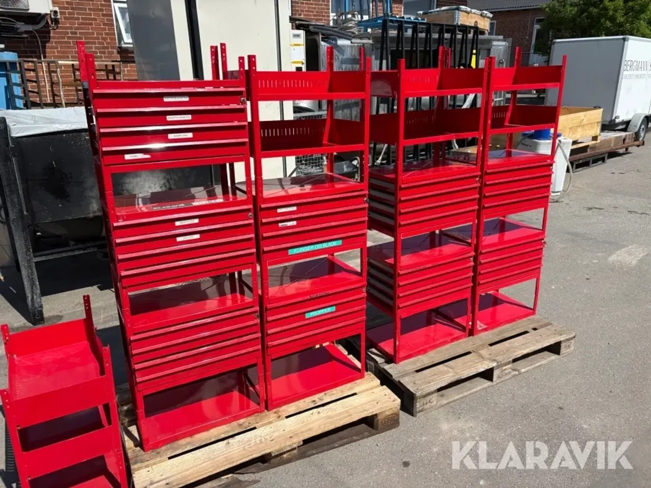Billede 1 - Metalreoler Würth 4 styk