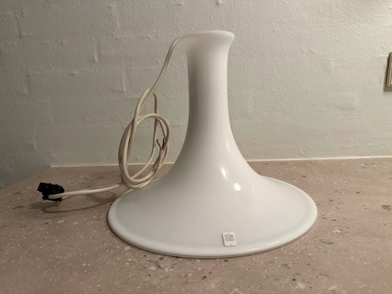 Billede 2 - Homlegård loftlampe i glas. Ø30 cm * 24 cm høj