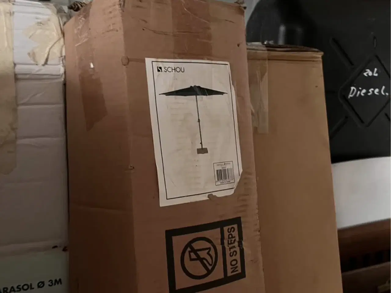 Billede 1 - Flere forskellige markedsparasoler