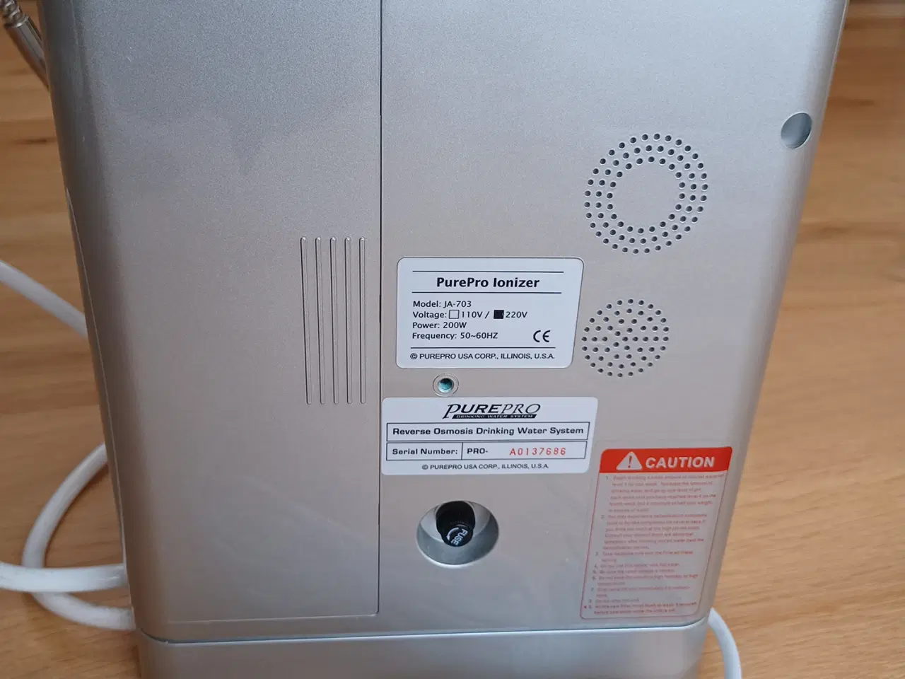Billede 5 - PurePro Ionizer JA-703 vandmaskine