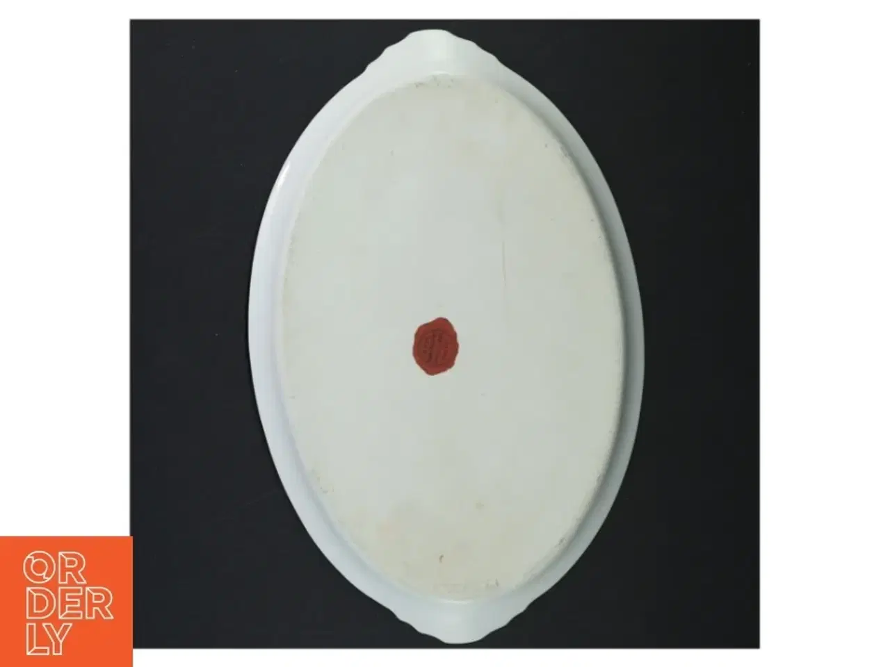 Billede 3 - Ovalt serveringsfad (str. 29 x 18 cm)