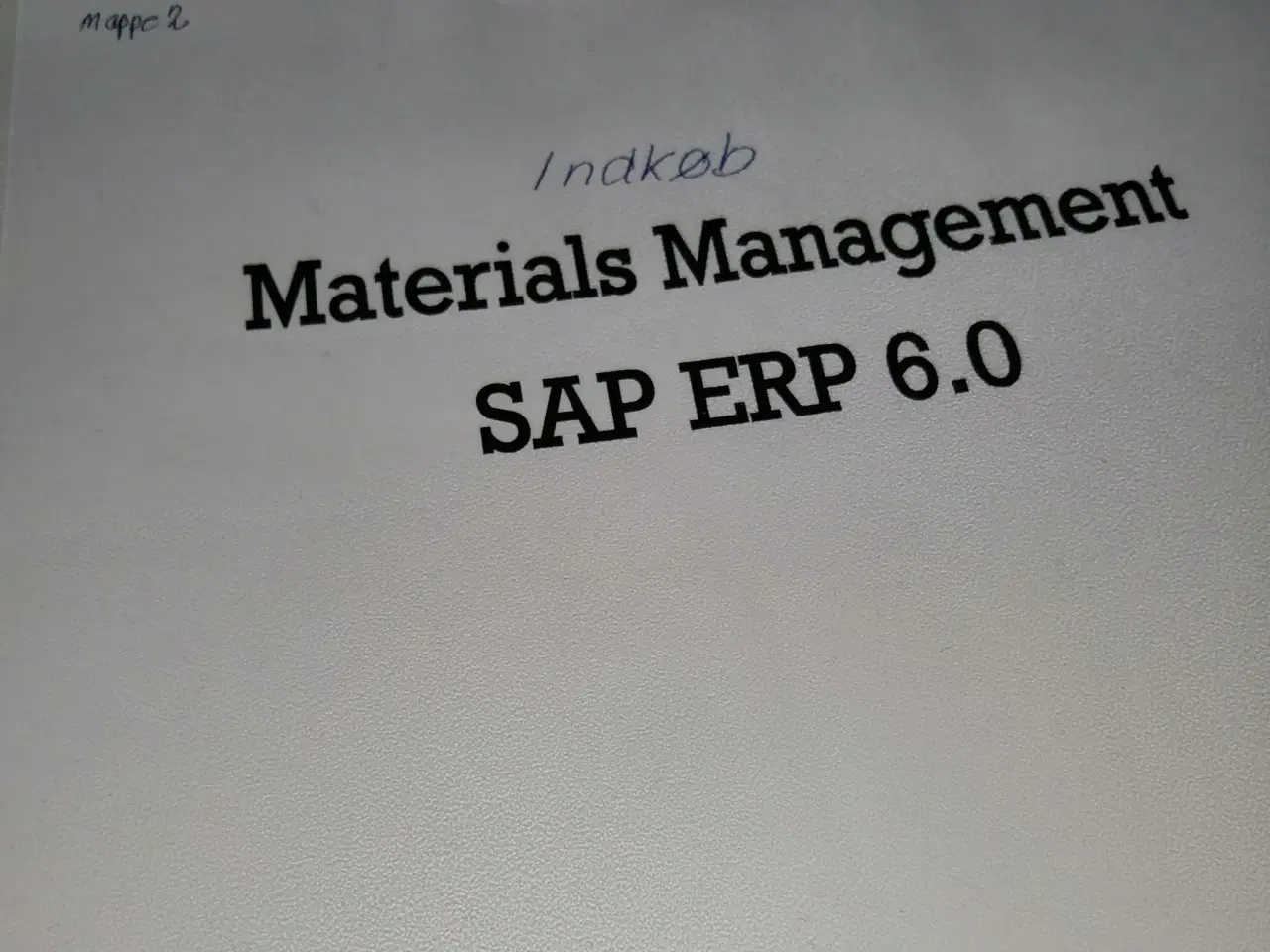 Billede 3 - SAP Bruger/uddannelsesmateriale