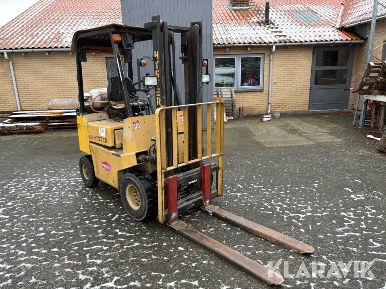 Billede 2 - Gas truck med sideskifte Hyster HL25 XL